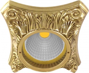 Точечный светильник FEDE Pisa Bright Gold FD1010ROB