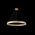 Подвесная люстра Crystal Lux MUCHOS SP88W LED D1000 GOLD