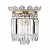 Настенный светильник Newport 10323/A brushed brass М0064188
