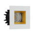 Встраиваемый светодиодный светильник LeDron FAST TOP SQ MINI WHITE/GOLD