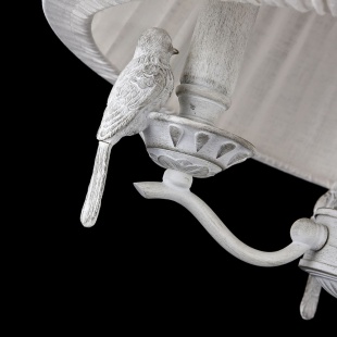 Подвесной светильник Maytoni с декором из фарфора BIRD ARM013-33-W