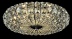 Люстра круглая хрустальная Maytoni Broche DIA902-04-N