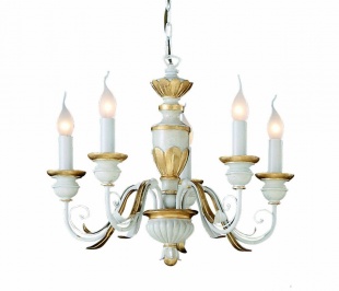 Подвесная люстра Ideal Lux Firenze Sp5 Bianco Antico