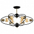 Люстра на штанге Arte Lamp Glasgow A1963PL-6BK