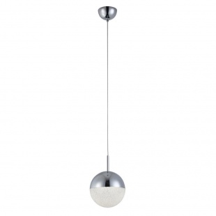 Подвесной светодиодный светильник Crystal Lux Pio SP1 D120 Chrome