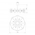 Люстра Eurosvet Origami 60121/8 латунь Smart