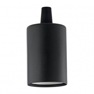 Патрон Ideal Lux Portalampada E27 Liscio Nero