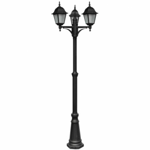 Уличный фонарный столб Arte Lamp Bremen A1017PA-3BK