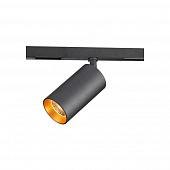 Трековый магнитный светодиодный светильник диммируемый LeDron Sagi S60 Dim 0-10V 4000K Black