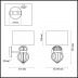 Бра Odeon Light Lilit 4687/1W