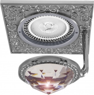 Точечный светильник FEDE SAN SEBASTIAN DE LUXE Bright Chrome FD1033CLCB
