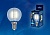 Светодиодная лампа Uniel LED-G45-6W/WW/E14/FR PLS02WH