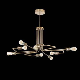 Подвесная люстра Ideal Lux Triumph Sp8 Ottone Antico
