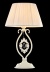 Настольная лампа с абажуром Maytoni Passarinho ARM001-11-W
