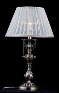 Настольный светильник с абажуром Maytoni Rapsodi RC305-TL-01-R