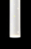Подвесной светодиодный светильник Crystal Lux CLT 232C600 WH 3000K