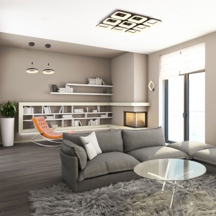 Подвесной светодиодный светильник Citilux Паркер Кофе CL225115r