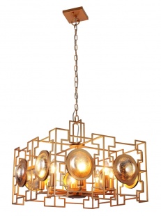 Люстра Crystal Lux Cuento SP8 Gold