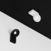 Накладной светодиодный светильник LeDron KRIS SLIM Black/White