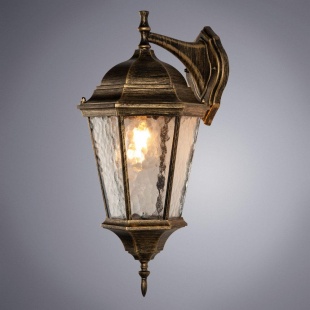 Настенный уличный светильник Arte Lamp Genova A1204AL-1BN