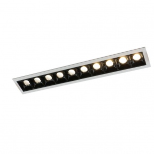 Встраиваемый светильник Arte Lamp Grill A3153PL-10BK