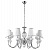 Люстра Crystal Lux Alma White SP-PL8