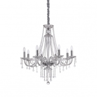 Люстра с хрусталем Ideal Lux Amadeus SP8