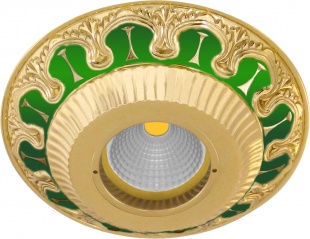 Точечный светильник FEDE Cordoba Emerald Green FD1019VEEN