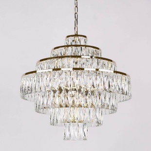 Подвесная люстра Newport 10125+14/C gold