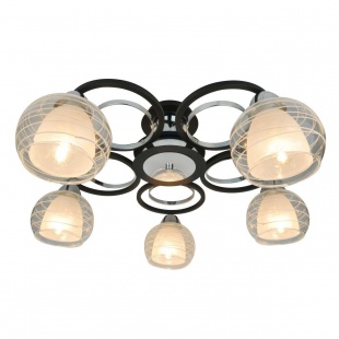 Люстра потолочная Arte Lamp Ginevra A1604PL-5BK