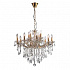 Люстра с хрусталем Ideal Lux Florian SP12 Oro