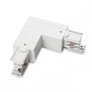 Коннектор L-образный левый Ideal Lux Link Trimless L-Connector Left Wh On-Off