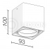 Накладной светильник LeDron KEA ED GU10 Black-White