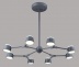 Люстра светодиодная Crystal Lux MADRID SP8 GRAY