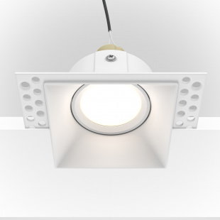 Встраиваемый светильник под шпаклевку Maytoni Technical Dot DL042-01-SQ-W