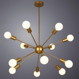 Потолочная люстра Arte Lamp Alastor A6702PL-12PB