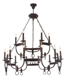 Люстра Crystal Lux Suerte Brown SP12+6