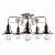 Потолочная люстра Arte Lamp Sailor A4524PL-5AB