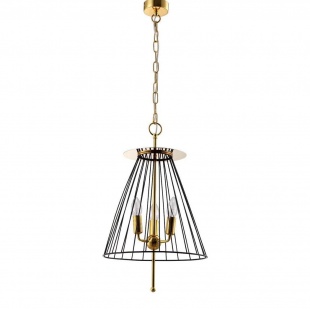 Подвесная люстра Crystal Lux Modesto SP3 Black/Gold