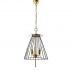 Подвесная люстра Crystal Lux Modesto SP3 Black/Gold