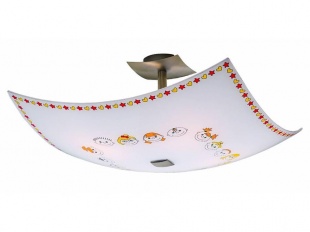 Потолочный светильник Citilux Хром+Смайлики CL937116