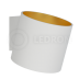 Настенный светодиодный светильник LeDron COME White/Gold