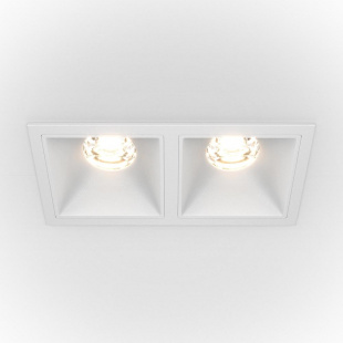 Встраиваемый светильник Maytoni Alfa LED DL043-02-10W3K-D-SQ-W