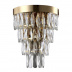 Настенный светильник Crystal Lux Abigail AP3 Gold/Transparent