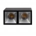 Накладной светодиодный светильник LeDron KUBING 2 Black/Grey