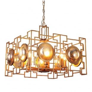 Люстра Crystal Lux Cuento SP8 Gold