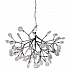 Люстра подвесная Crystal Lux Evita SP63 BLack/Transparent