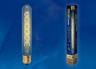 Ретро лампа накаливания Uniel IL-V-L32A-60/GOLDEN/E27 CW01