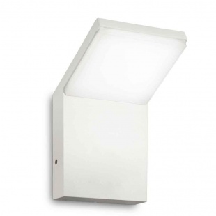 Уличный настенный светодиодный светильник Ideal Lux Style Ap Bianco 4000K