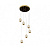 Подвесной светодиодный светильник Kink Light Берти 07866-6A,33